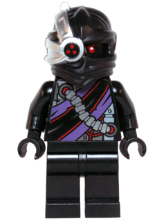 LEGO Minifigure-Nindroid Warrior - Black Legs-Ninjago-NJO101-Creative Brick Builders